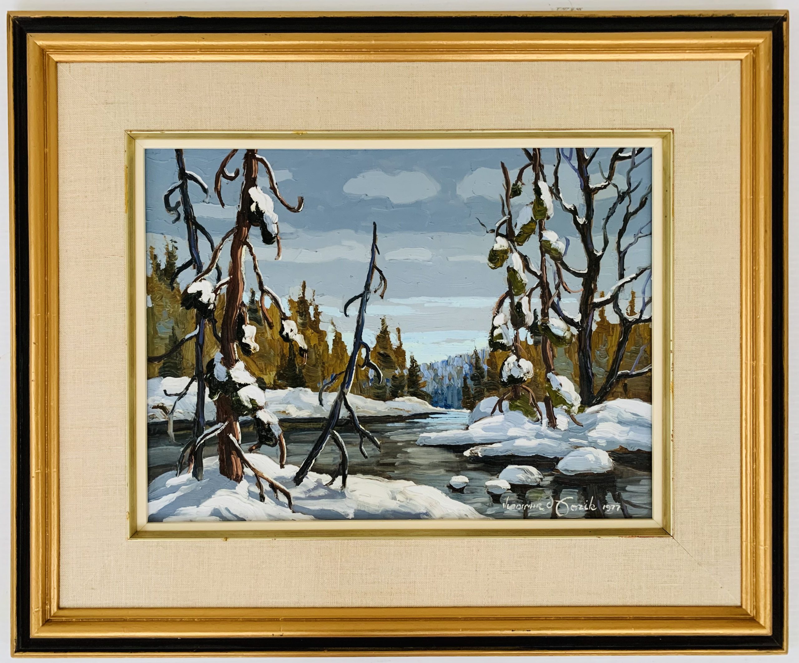 Vladimir Horik | La rivière Sainte-Marguerite | Canadian Fine Art Online