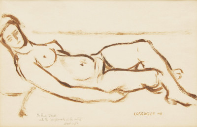 Stanley Cosgrove Reclining Nude