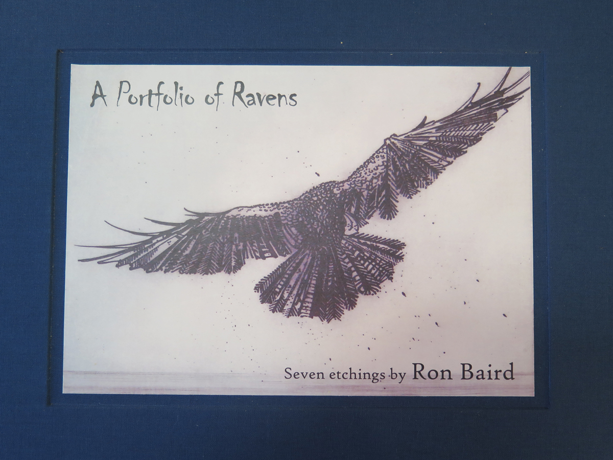 Portfolio Set of All 7 Raven Etchings