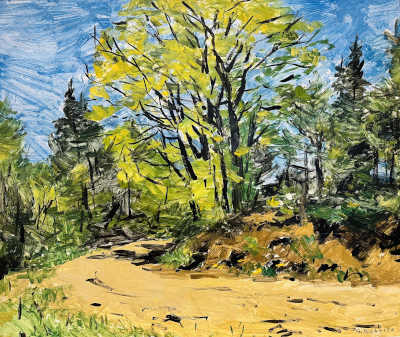 Road and Trees