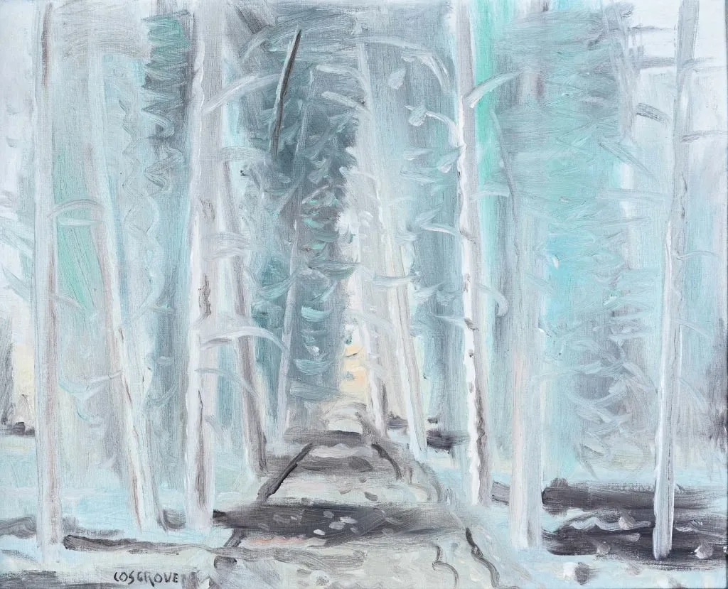 Stanley Cosgrove | Path in the Forest | Canadian Fine Art Online