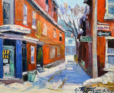 La rue Saint-Zotique de Montréal