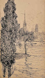 Vue de Rouen