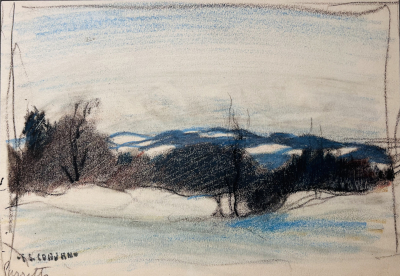 Winter Landscape Study