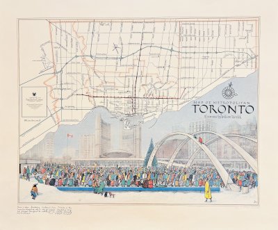 Map of Metropolitan Toronto